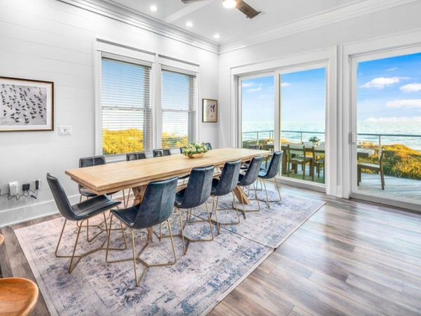 Elegant Beachfront Escape with Private Pool & Gulf Views in St. George Island Hot Tub Beach